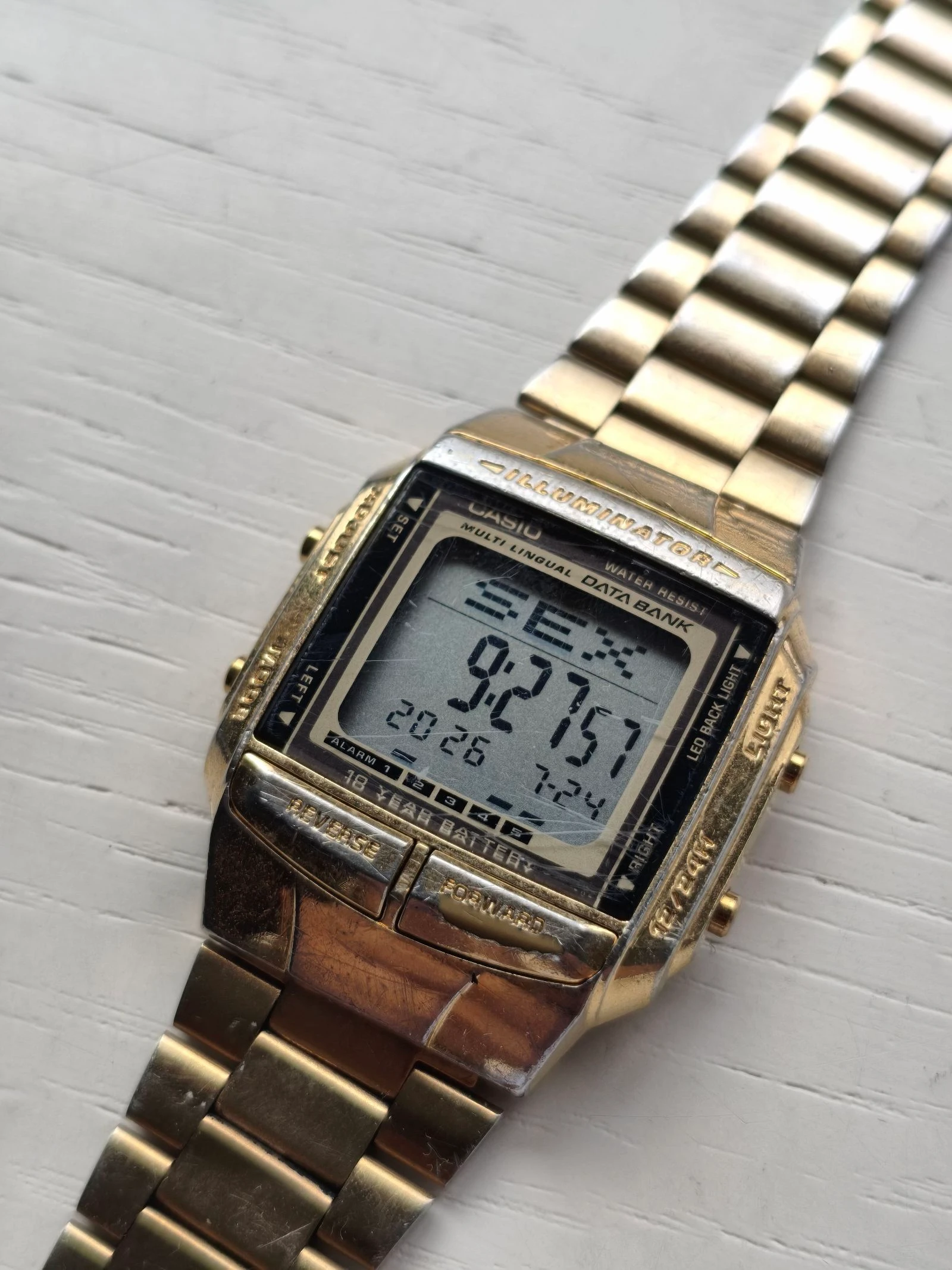 Casio antigo relógio digital  – photo 6